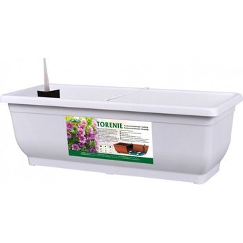 Nohelgarden Truhlík samozavlažovací TORENIE MODERN plastový matný 50 cm