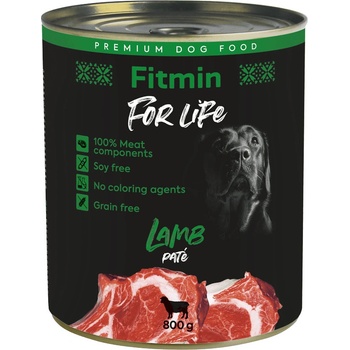 Fitmin Dog For Life Lamb 8 x 800 g
