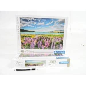 Clementoni *CLEM. PUZZLE 1500 EL HQ Lupins at Lake Tekapo