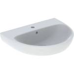 Geberit Selnova - Умивалник 60х48 см, с преливник, отвор за смесител, бял 500.305. 01.7 (500.305.01.7)