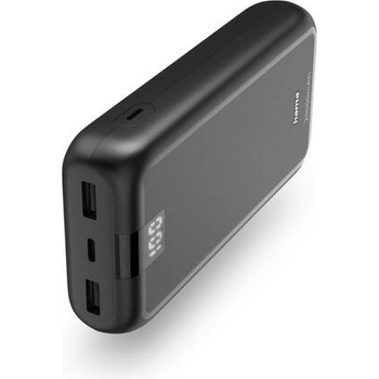 Hama Външна батерия, HAMA Power pack Performance 20, 20000 mAh, 3 изхода: USB-C, 2x USB-A (HAMA-201710)