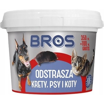 Bros 675691 Pachový ohradník proti krtkům psům a kočkám 450 ml