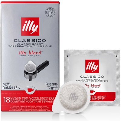 illy Ily Espresso Normal ESE Coffee PODs 18 бр