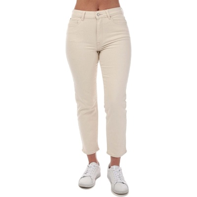 Only Дънки Only Emily Stretch High Waist Straight Jeans - White