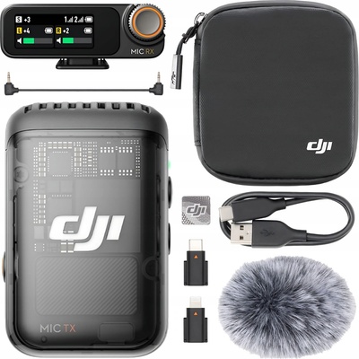 DJI Mic 2 (1 TX + 1 RX) – Zbozi.Blesk.cz
