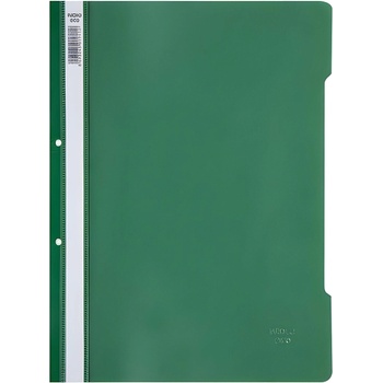 NOKI Папка PVC Noki с перфорация, тъмно зелен Lux