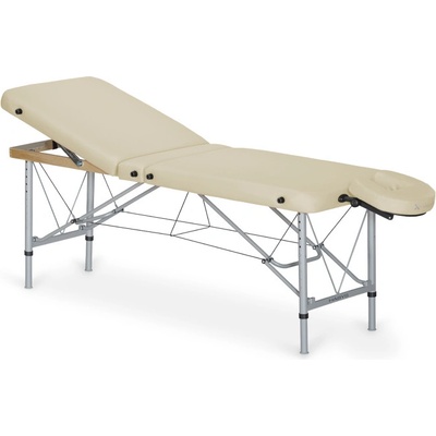 Habys Skladací masážny stôl Aero Plus Farba: béžová 33 Vinyl Flex 165 x 60 cm 12 kg 6 farieb