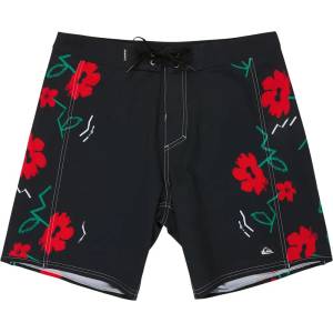 Quiksilver Бански гащета Quiksilver Surfsilk Arch 18´´ swimming shorts - Black (Black Street Floral Arch)