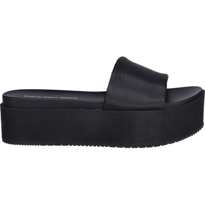 Calvin Klein Flatform sandal slide innylon 40
