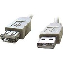 Kábel USB 2.0 A/A Predlžovací 0,75m