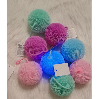 Svietiaca Loptička 9 cm 6 Farieb