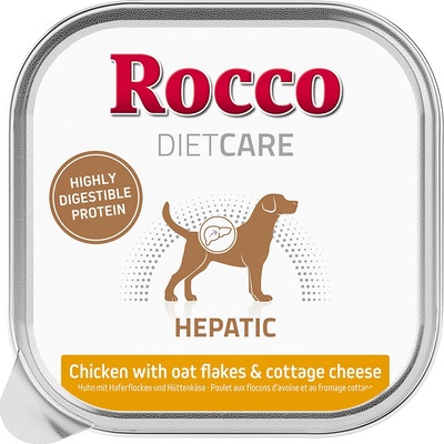 Rocco Diet Care Hepatic kuracie s ovsenými vločkami a syrom cottage 20 x 150 g