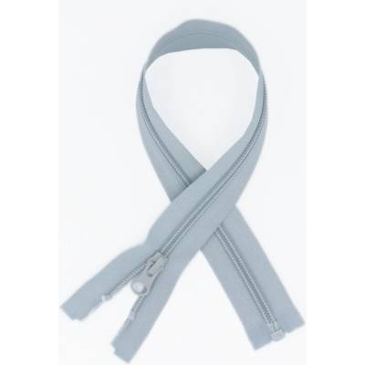 YKK Zip spirálový dělitelný 65cm sv. šedá