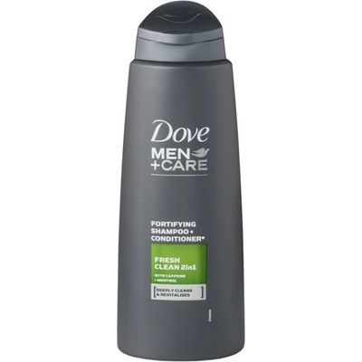 Dove šampón 2v1 Men Care Fresh Clean Fortifying Shampoo+Conditioner 400 ml