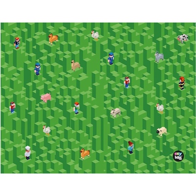 Karton P+P Ubrus PVC - Playworld 65 x 50 cm