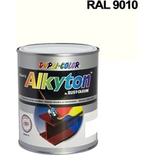 Alkyton hladký mat RAL 9010 0,75L bílá