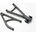 Traxxas Suspension arm upper (1)/ suspension arm lower (1) (rear, le, TRX5333 (TRX5333)