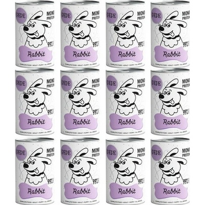 Paka Zwierzaka Pepe Rabbit 12 x 400 g