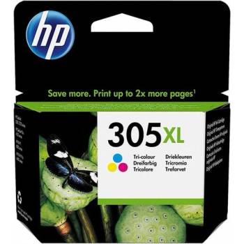 HP Патрон 3YM63AE, No305XL, 200 страници/5%, Cyan, Yellow, Magenta (305XL COL)