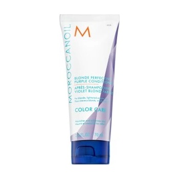Moroccanoil Color Care Blonde Perfecting Purple Conditioner Балсам за платинено руса и сива коса 70 ml
