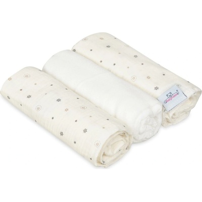 Multitex s potiskem MUŠELOVÉHO DESIGNU 3 ks 70x80
