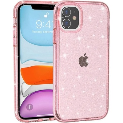 Púzdro Innocent Crystal Pro Glitter iPhone SE/8/7 - ružové