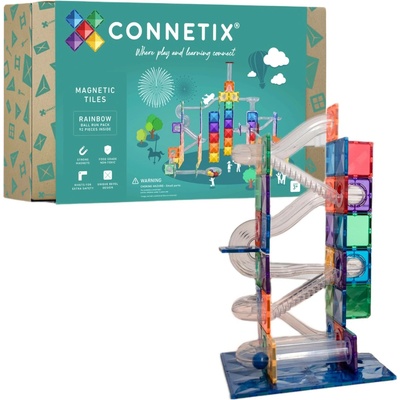 Connetix Rainbow Ball Run Pack 92 ks