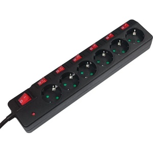 LogiLink 6 Plug Switches (LPS233)