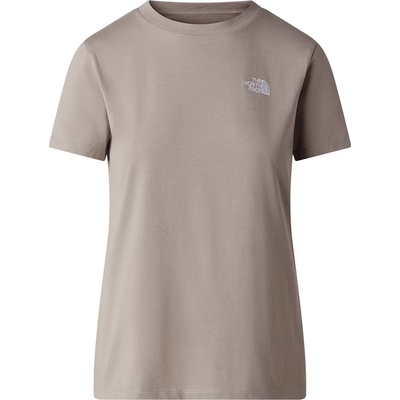 The North Face Дамска тениска The North Face Women's Evolution Simple Dome Short Sleeve T-shirt - Stone Slab - размер XL (916-6141-0415)
