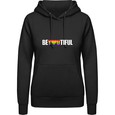 AWDis LGBTI Nápis BeYOUtiful čierna