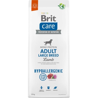 Brit Care Hypoallergenic Adult Large Breed lamb and rice 12 kg