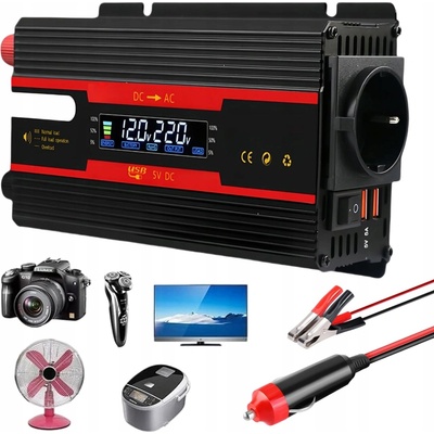 Green Cell INV08 12V/220V, 1000W/2000W | Zboží Auto