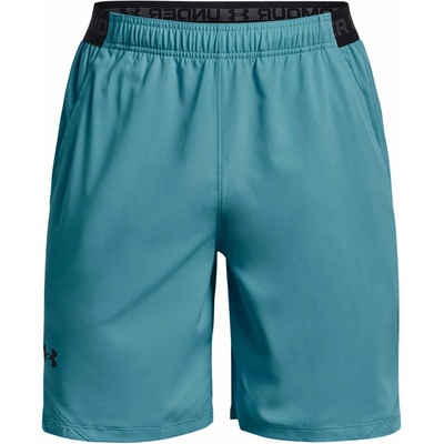 Under Armour VANISH WOVEN SHORTS Tyrkysová Černá