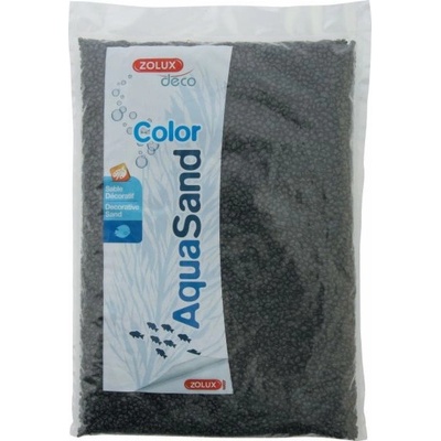 Zolux Aquasand Color ebenově černý 12 kg