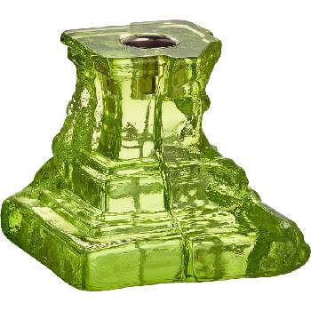 Kosta Boda Свещник за класическа свещ Rocky Baroque 9, 5 см зелен (7062312)