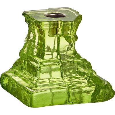 Kosta Boda Свещник за класическа свещ Rocky Baroque 9, 5 см зелен (7062312)