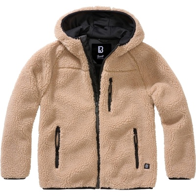 Brandit Kids Teddy fleece jacket béžová