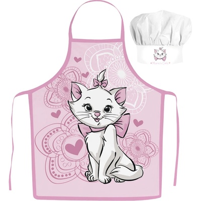 Javoli Dětská zástěra s kuchařskou čepicí Kočička Marie