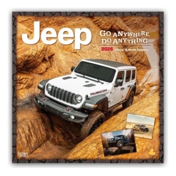 Browntrout Verlags GmbH Jeep 2026 - 16-Monatskalender