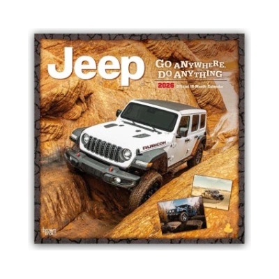 Browntrout Verlags GmbH Jeep 2026 - 16-Monatskalender | BrownTrout Publishers Inc