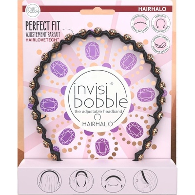 Invisibobble HAIRHALO British Royal Put your Crown on nastavitelná čelenka do vlasů