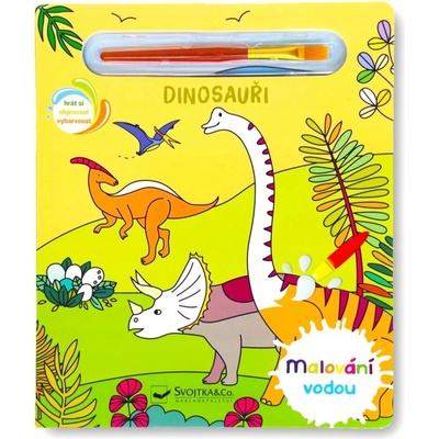 Dinosaury Maľovanie vodou