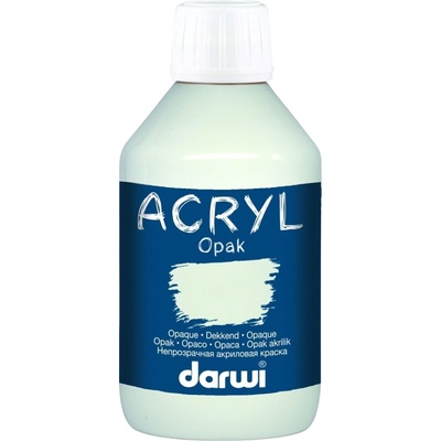 Darwi Opak АКРИЛНА боя White 250 ml 1 бр (DA0220250010C)