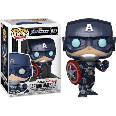 Funko Pop! Marvel Avengers Game Captain America ﻿ Stark Tech Suit 9 cm