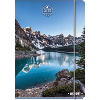 Image 1 of STREET Папка с ластик STREET Travel A4, асорти (24835-А-TRAVEL)