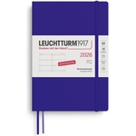 Leuchtturm1917 372562 Weekly Calendar Medium (A5) 2026, 12 Months, Softcover, Ink, German (372562)