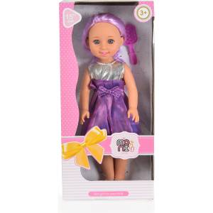 Moni Детска кукла Moni Toys - Fairy Doll, 38 cm, Виолет (111811)