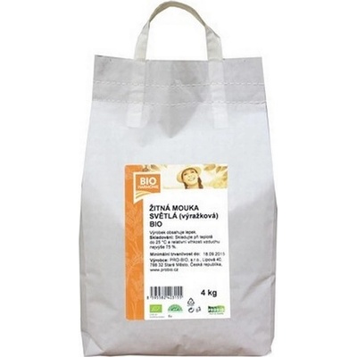ProBio Ražná múka svetlá/výražková/ BIO 4 kg