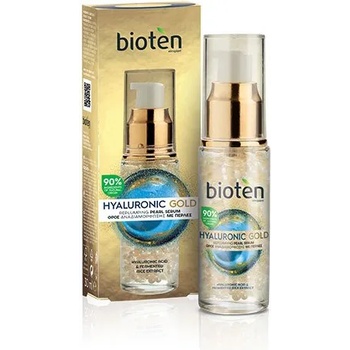 Image 1 of Bioten Cosmetics Hyaluronic Gold Уплътняващ перлен серум 30мл
