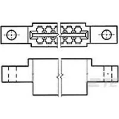 TE Connectivity Patice pro modul karty 583723-1, 1 ks Box